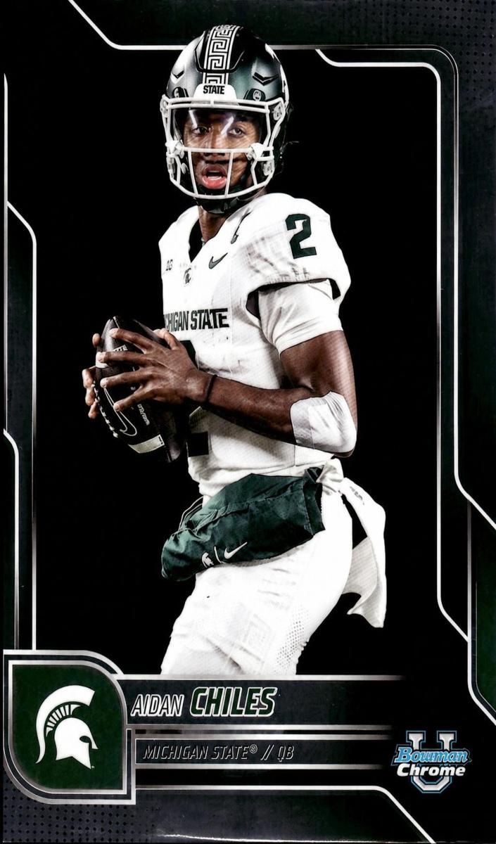 2025 Bowman Chrome University Aidan Chiles #150 card