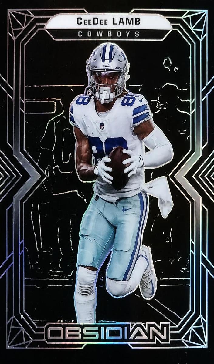 2022 Panini Obsidian CeeDee Lamb #30 card