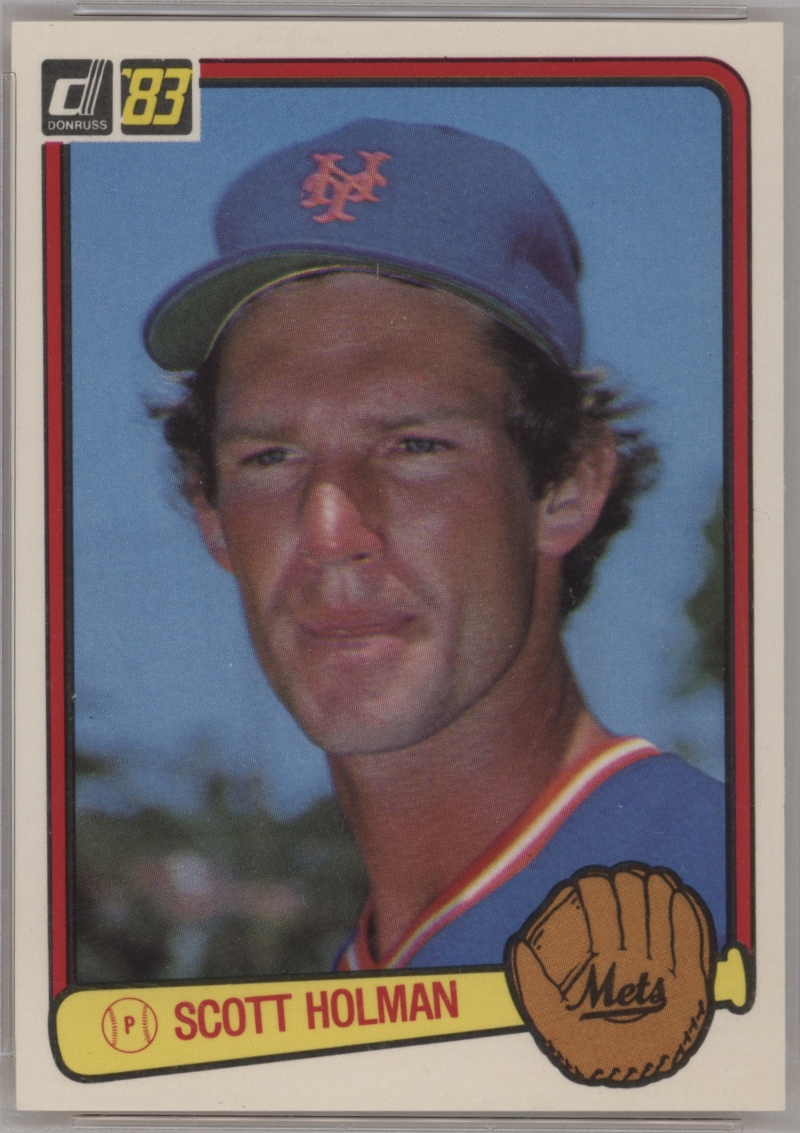 1983 Donruss Baseball Scott Holman #224 PSA 9