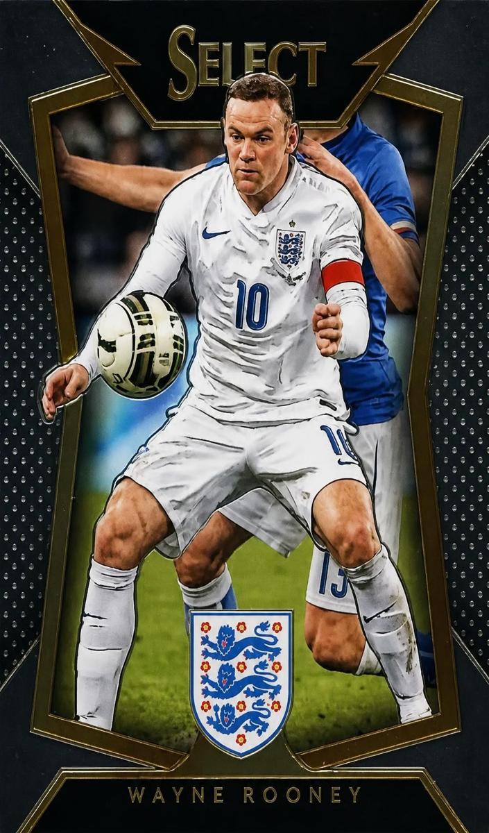 2015 Panini Select Wayne Rooney [Purple] #31 card