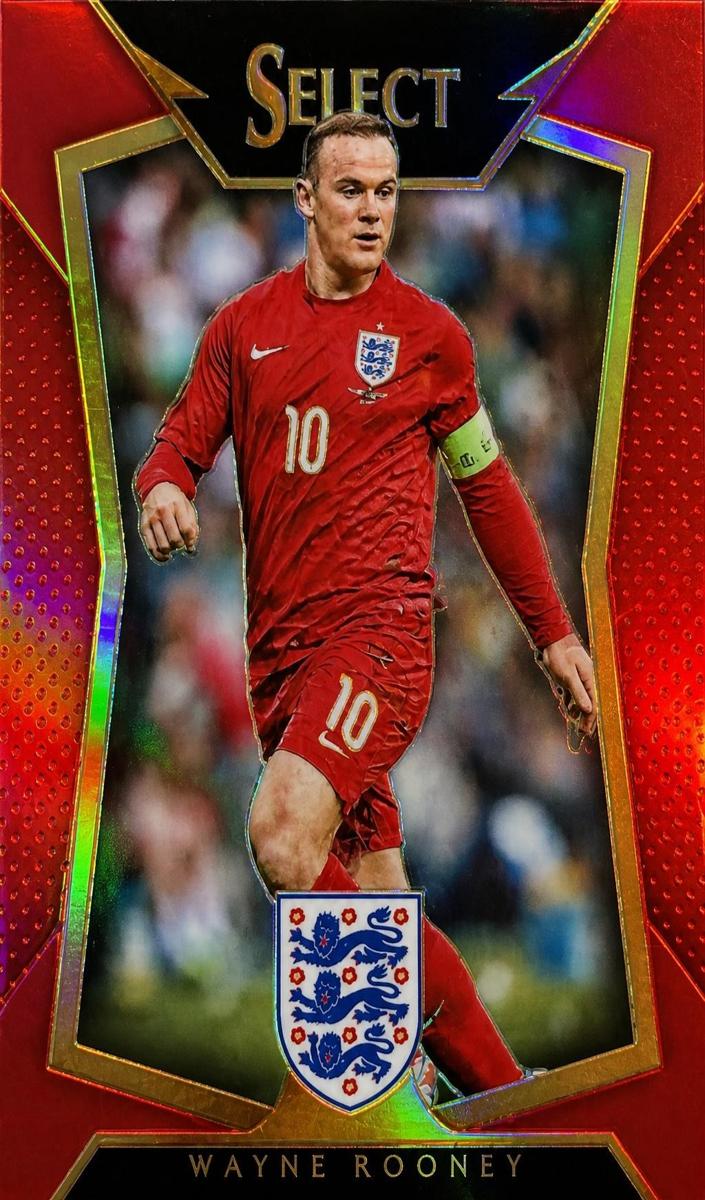 2015 Panini Select Wayne Rooney [Red] #31 card