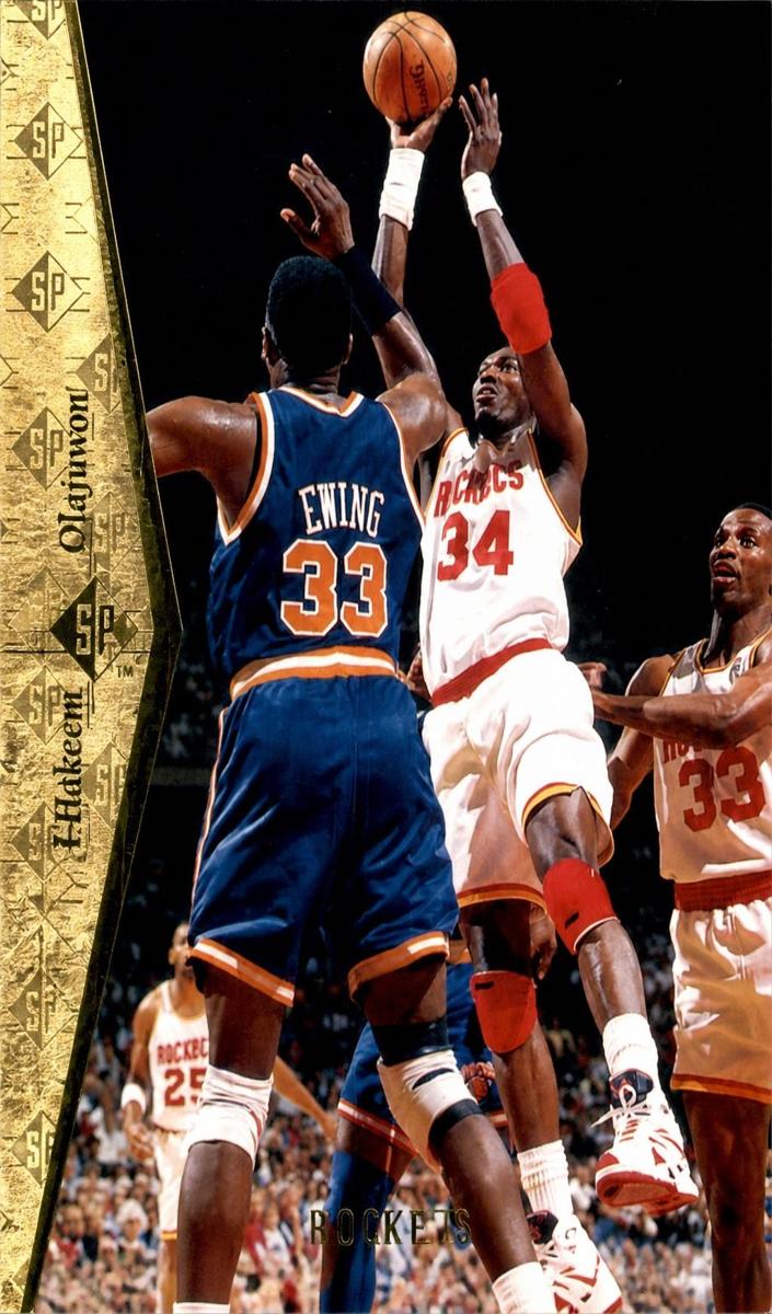 1994 Hakeem Olajuwon [Die Cut] #D76