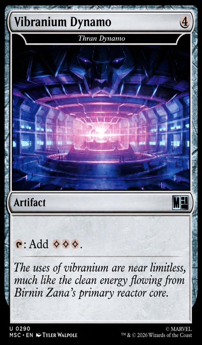 2026 Vibranium Dynamo - Thran Dynamo #290