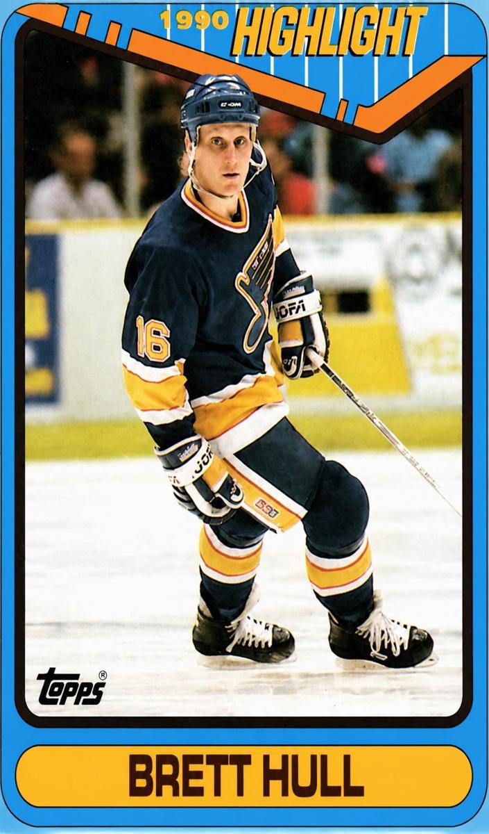 1990 Brett Hull #4