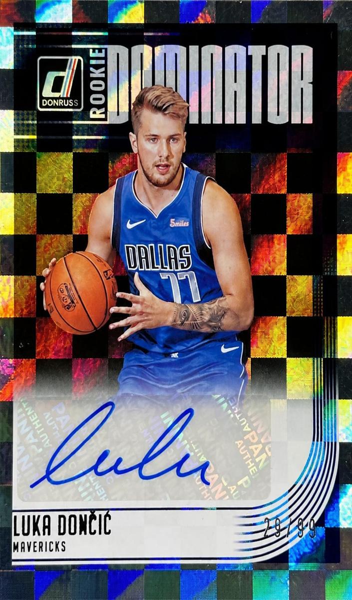 2018 Donruss Optic Luka Doncic #RD-LDC card