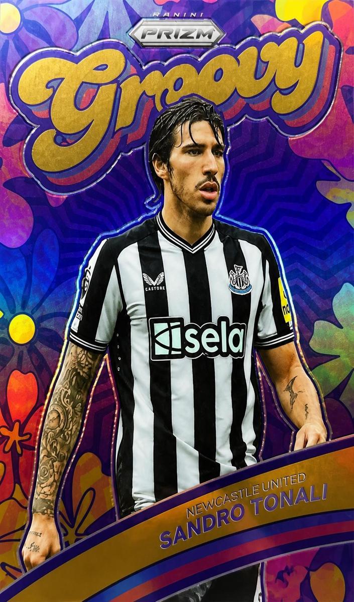 2023 Panini Prizm Premier League Sandro Tonali #9 card