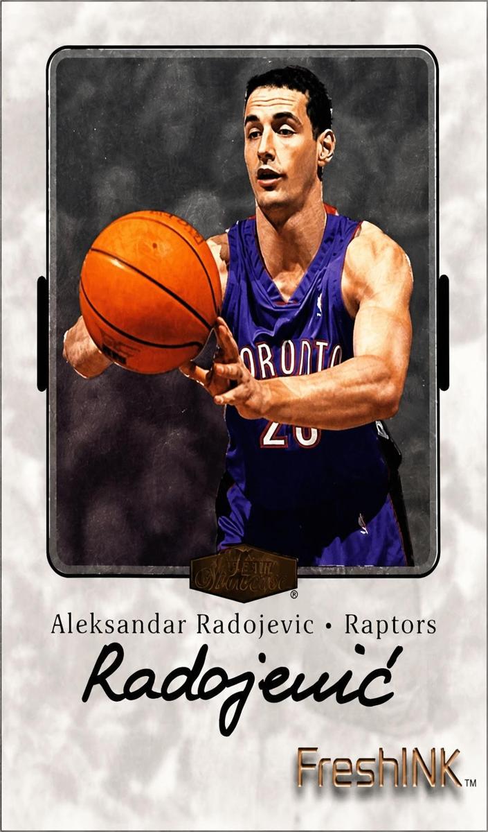 1999 Flair Showcase Aleksandar Radojevic #NNO card