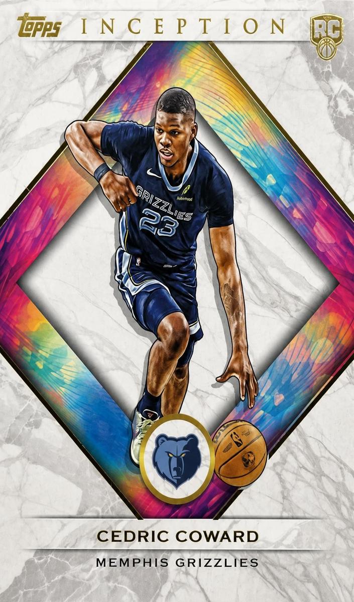 2025 Topps Inception Cedric Coward #79 card