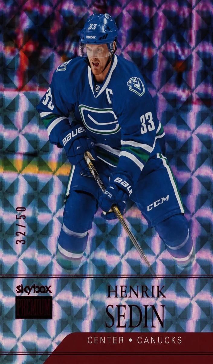 2014 Henrik Sedin [Star Rubies] #12