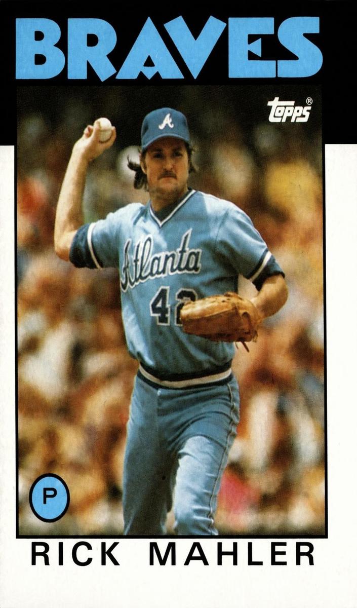 1986 Rick Mahler #437