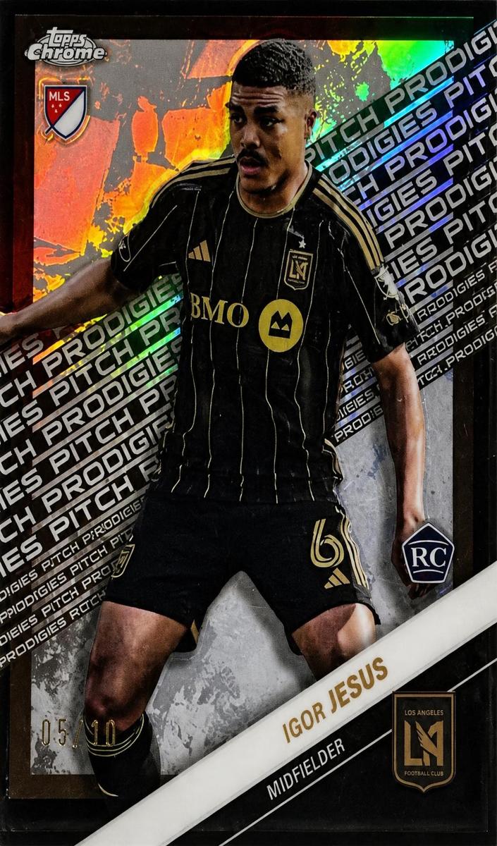 2025 Igor Jesus [Black Refractor] #183