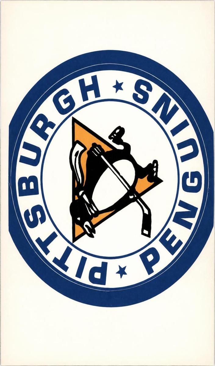1972 Pittsburgh Penguins #NNO