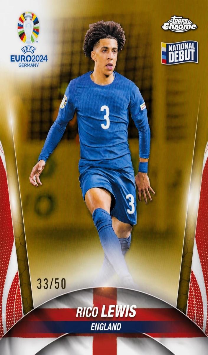 2024 Rico Lewis [Gold Refractor] #71