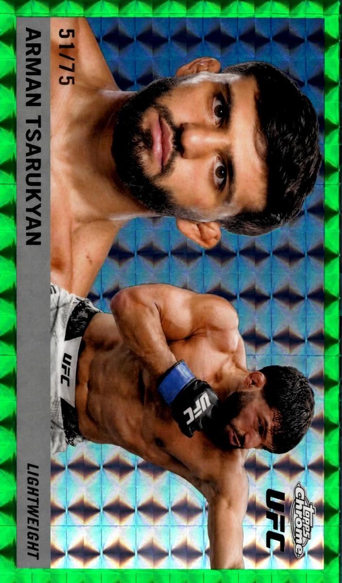 2025 Arman Tsarukyan [Geometric Green Refractor] #55T-12