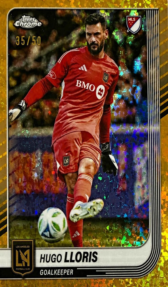 2025 Hugo Lloris [Gold Refractor] #50