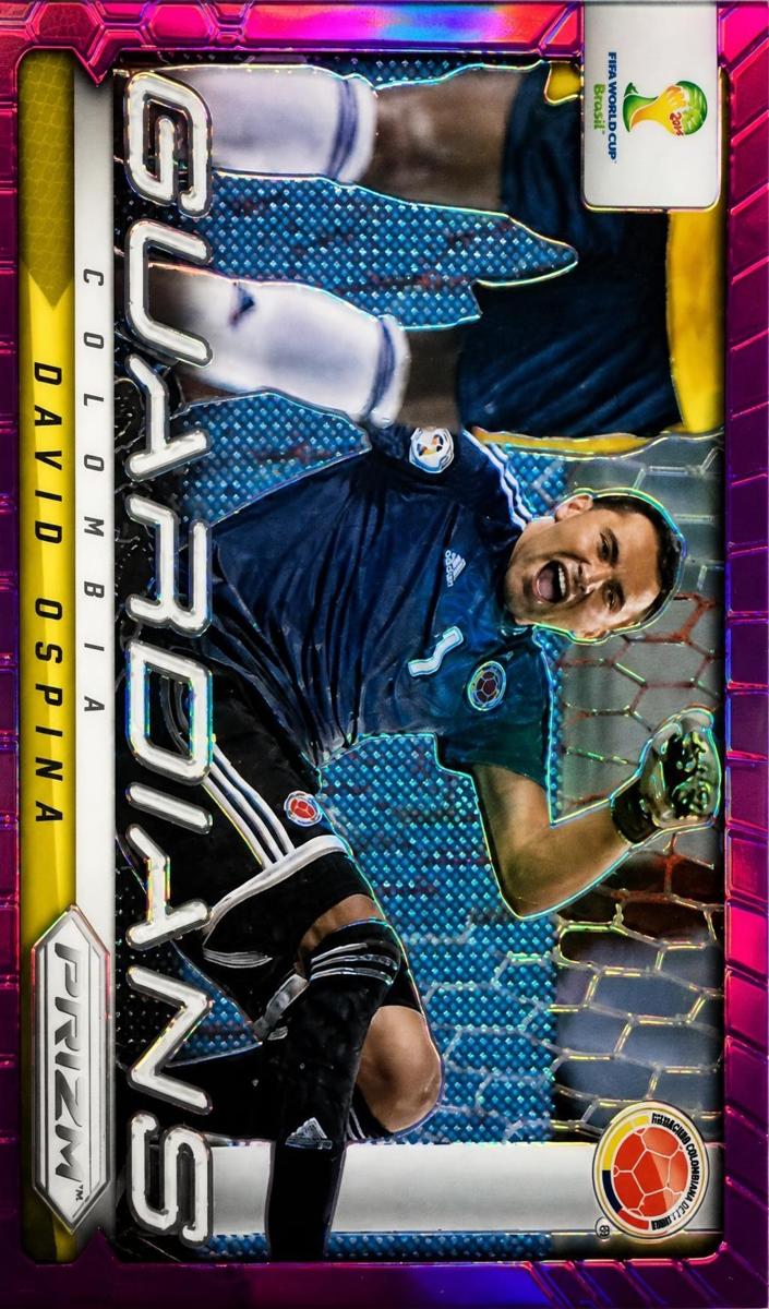 2014 Panini Prizm World Cup David Ospina [Purple] #25 card