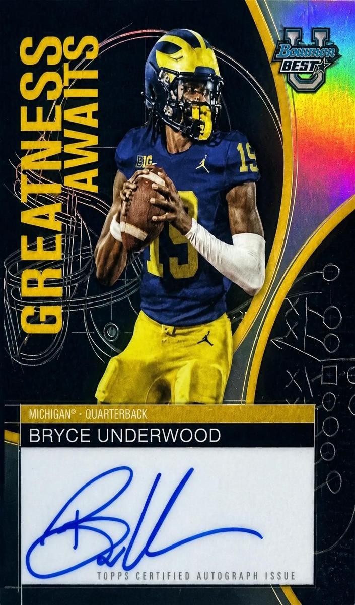 2025 Bryce Underwood #GA-BU