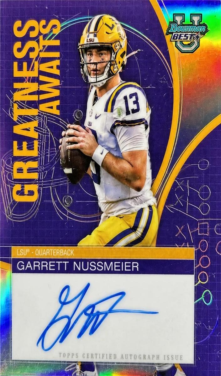2025 Garrett Nussmeier #GA-GN