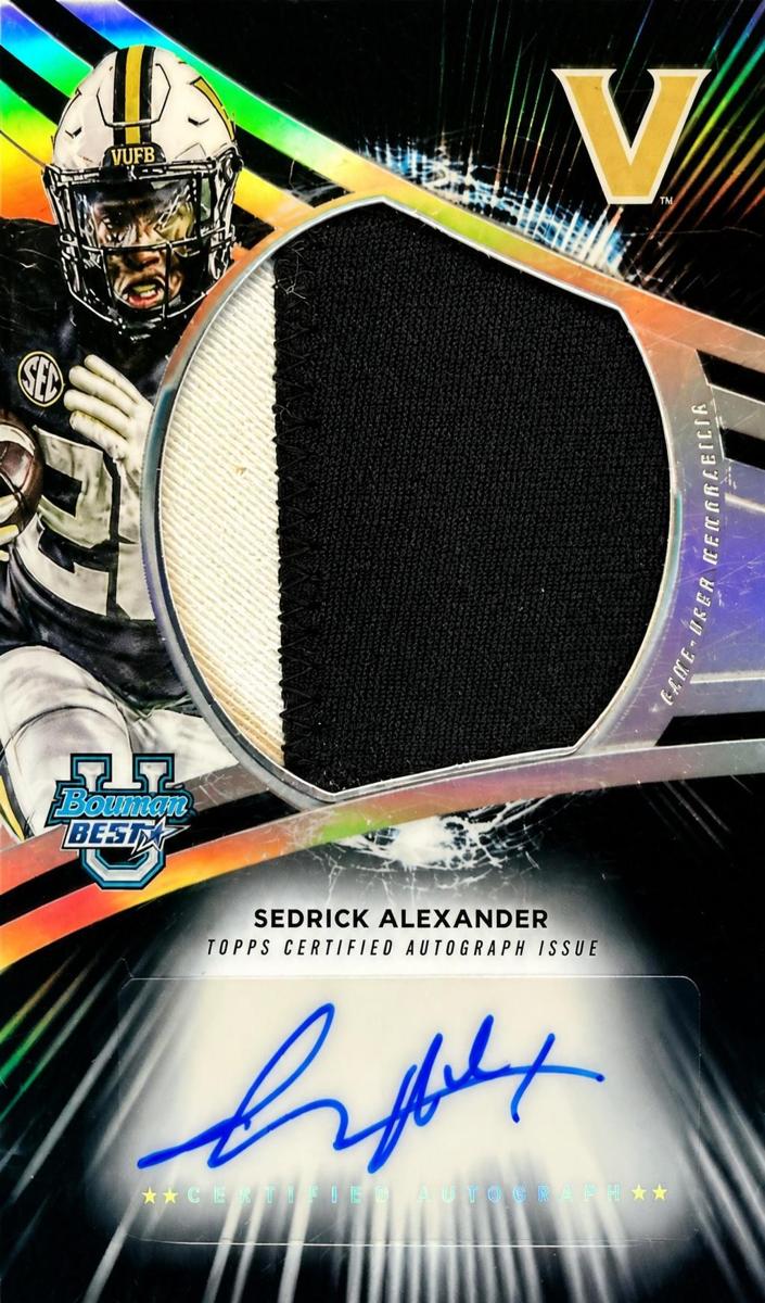 2025 Sedrick Alexander #JRA-SA