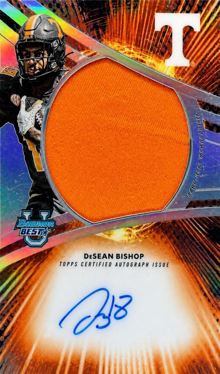 2025 DeSean Bishop #JRA-DBI
