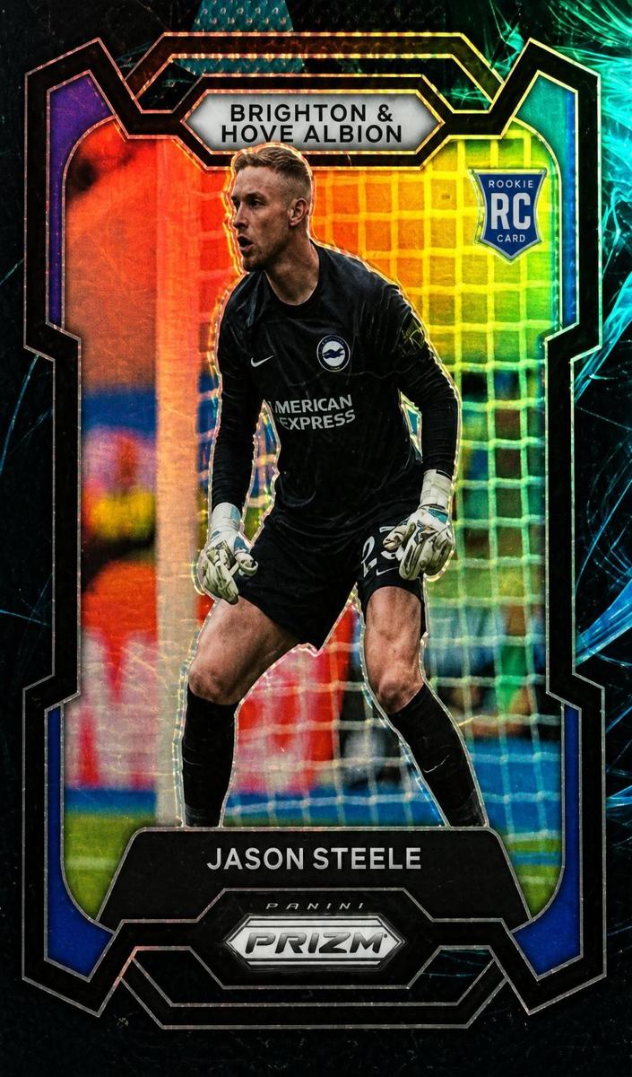 2023 Panini Prizm Premier League Jason Steele #91 card