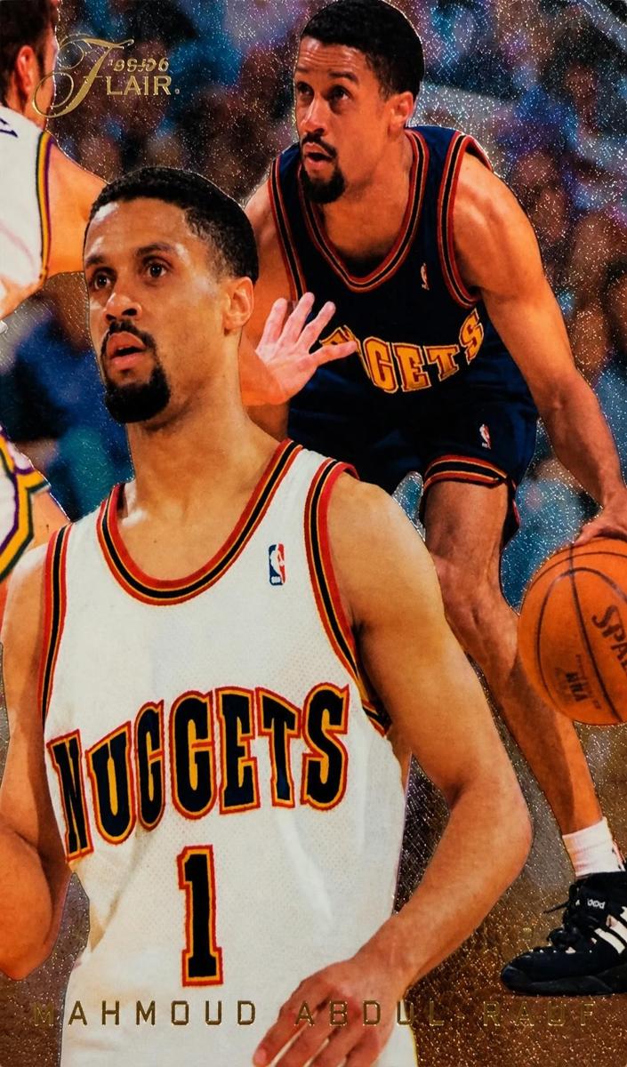 1995 Flair Mahmoud Abdul-Rauf #30 card