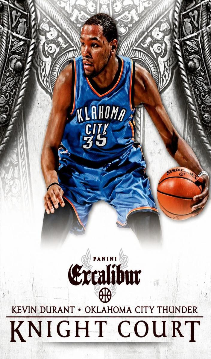 2014 Panini Excalibur Kevin Durant [Silver] #23 card