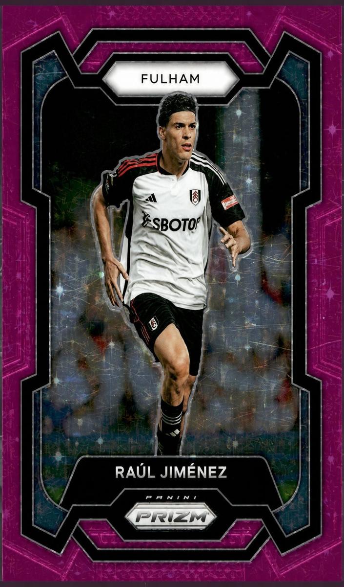 2023 Panini Prizm Premier League Raul Jimenez [Red] #163 card