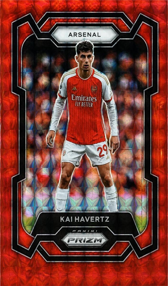 2023 Panini Prizm Premier League Kai Havertz [Pink] #24 card