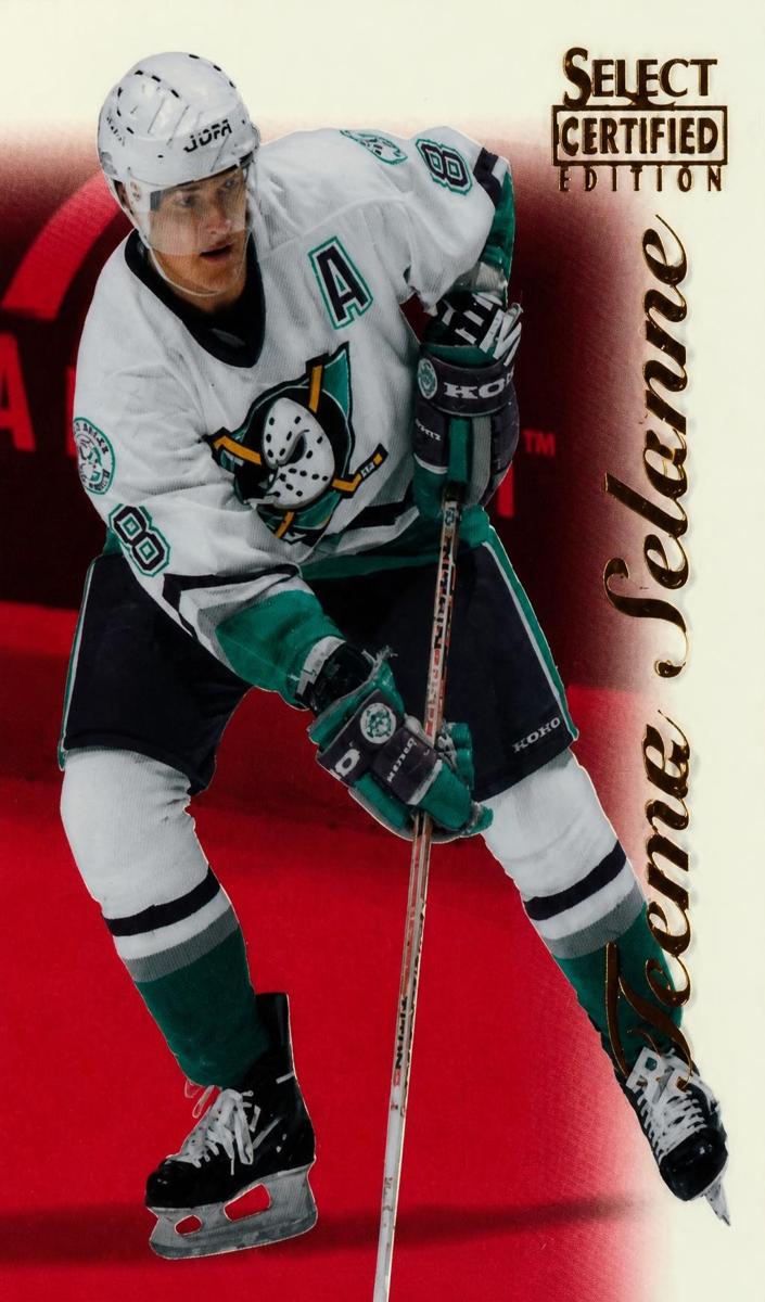 1996 Teemu Selanne [Mirror Red] #32