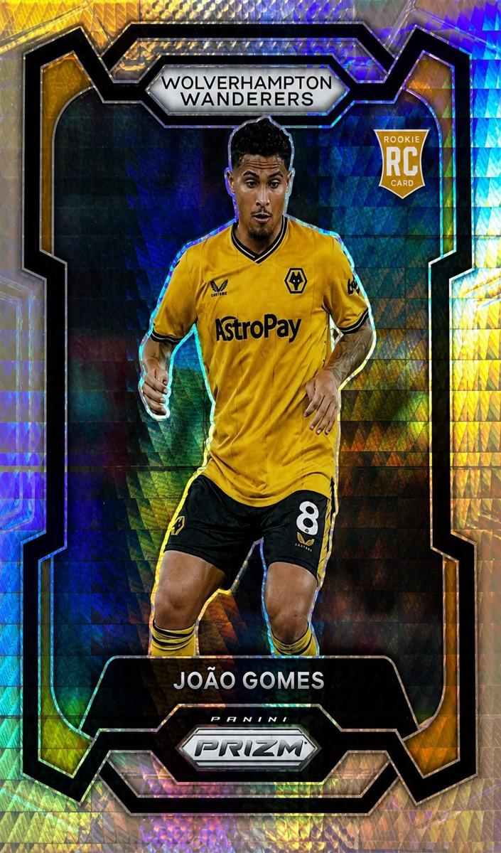 2023 Panini Prizm Premier League Joao Gomes [Orange] #203 card