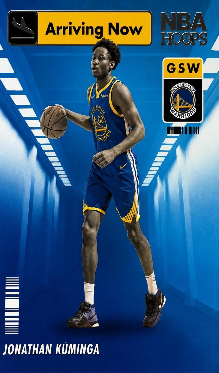 2021 Panini Hoops Jonathan Kuminga [Holo] #4 card