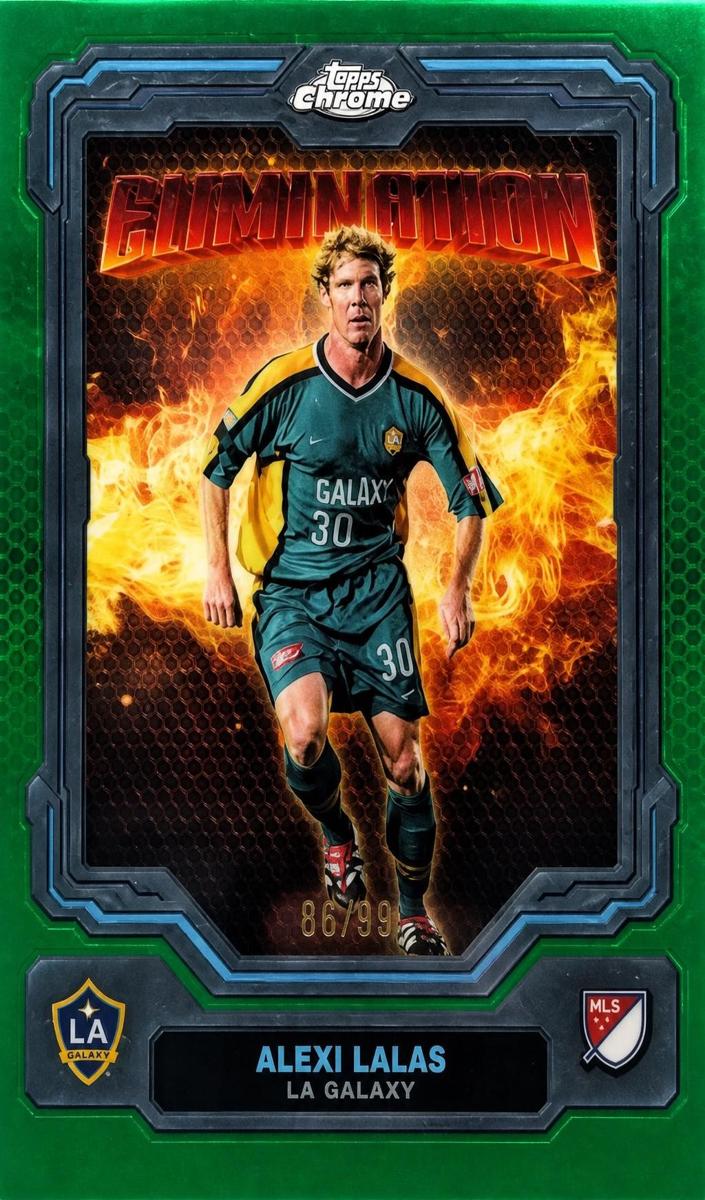 2025 Alexi Lalas [Green Refractor] #EL-30