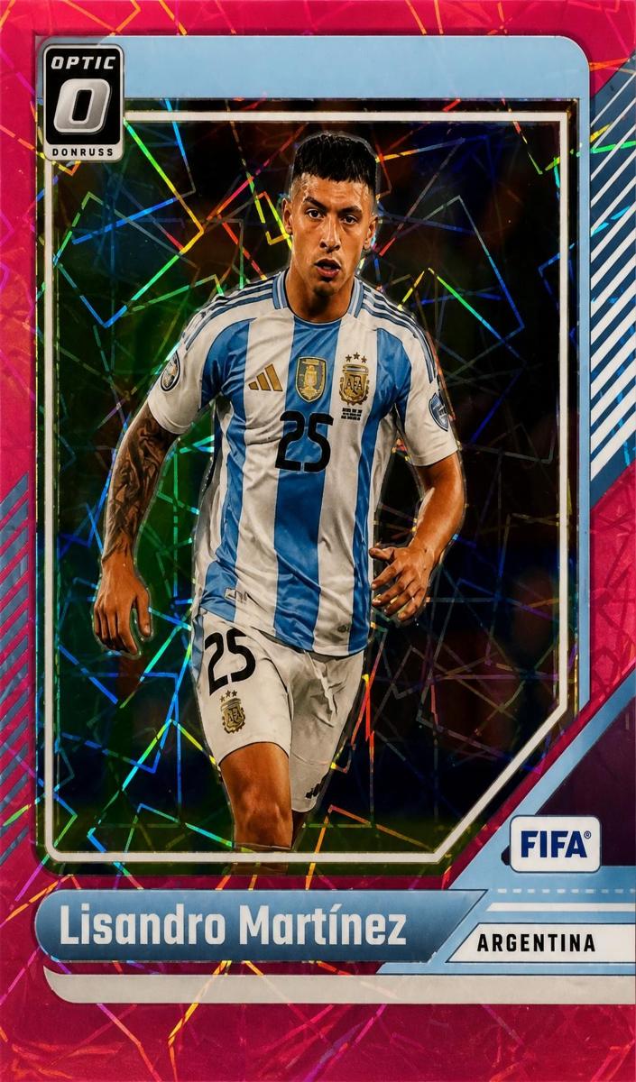 2024 Panini Donruss Lisandro Martinez [Pink Velocity] #84 card