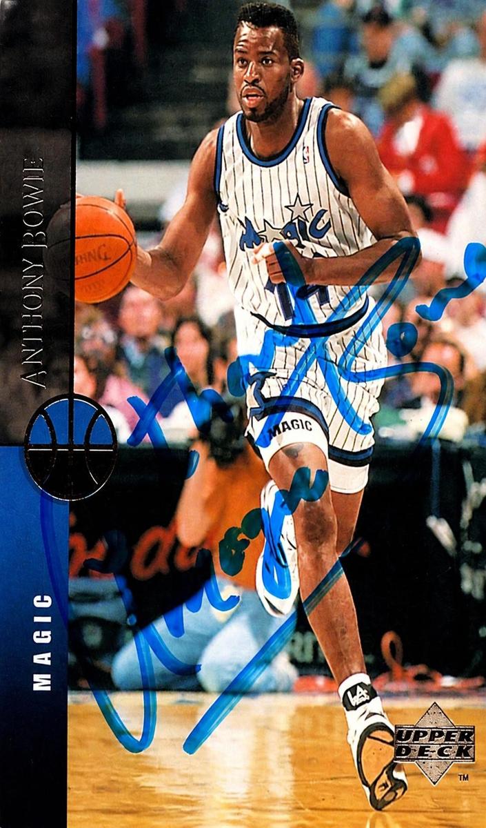1994 Upper Deck Anthony Bowie #123 card