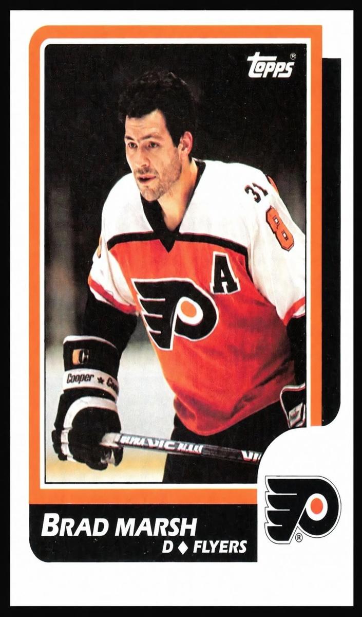 1986 Topps Brad Marsh #175 card