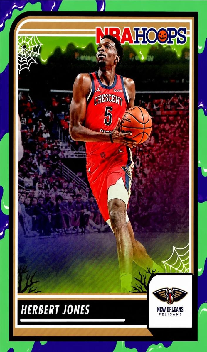 2023 Panini Haunted Hoops Herbert Jones #197 card