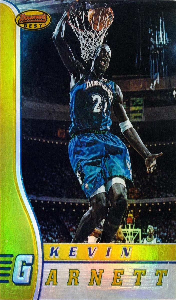 1996 Kevin Garnett [Refractor] #42