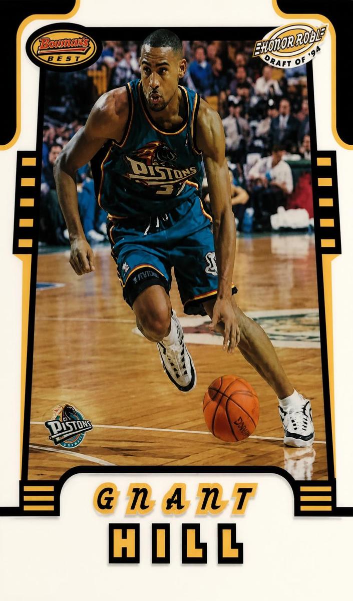 1996 Grant Hill [Refractor] #HR9
