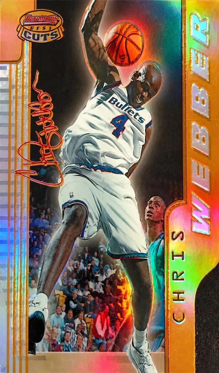 1996 Chris Webber [Refractor] #BC18