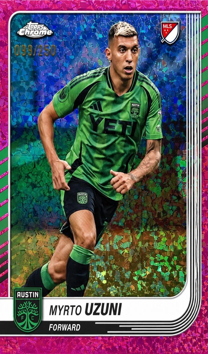 2025 Myrto Uzuni [Pink Mini-Diamonds Refractor] #174