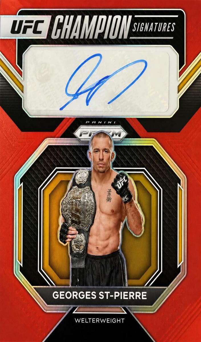 2023 Georges St-Pierre [Red] #CS-GSP
