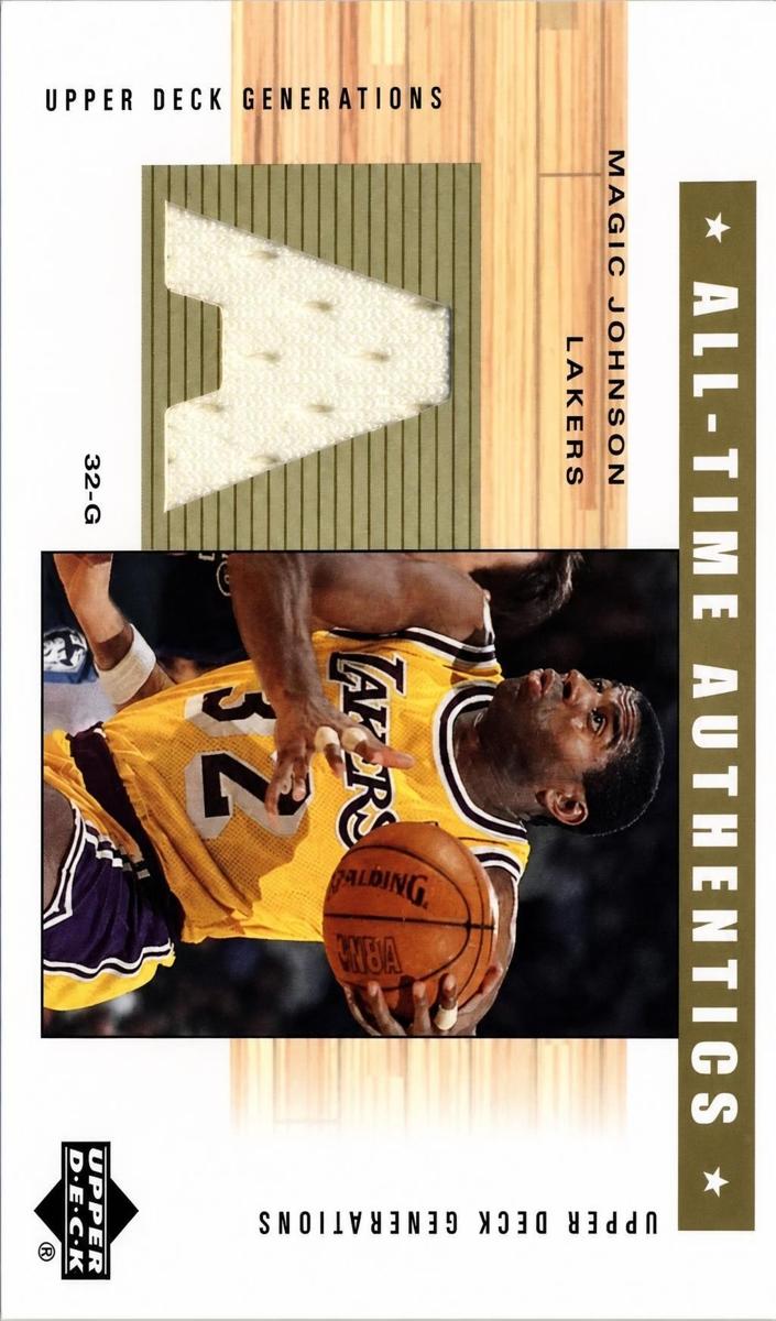 2002 Magic Johnson #MG2-A