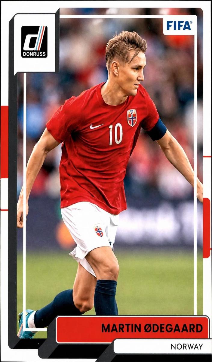 2022 Panini Donruss Martin Odegaard #88 card