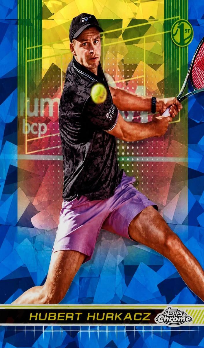 2024 Topps Chrome Sapphire Hubert Hurkacz #125 card