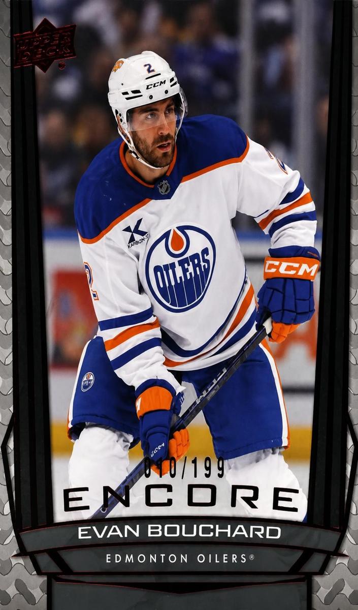2025 Upper Deck Evan Bouchard #E-84 card