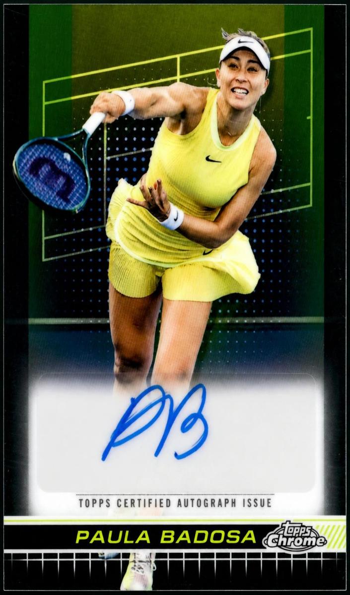 2024 Topps Chrome Paula Badosa [Refractor] #TCA-PBA card