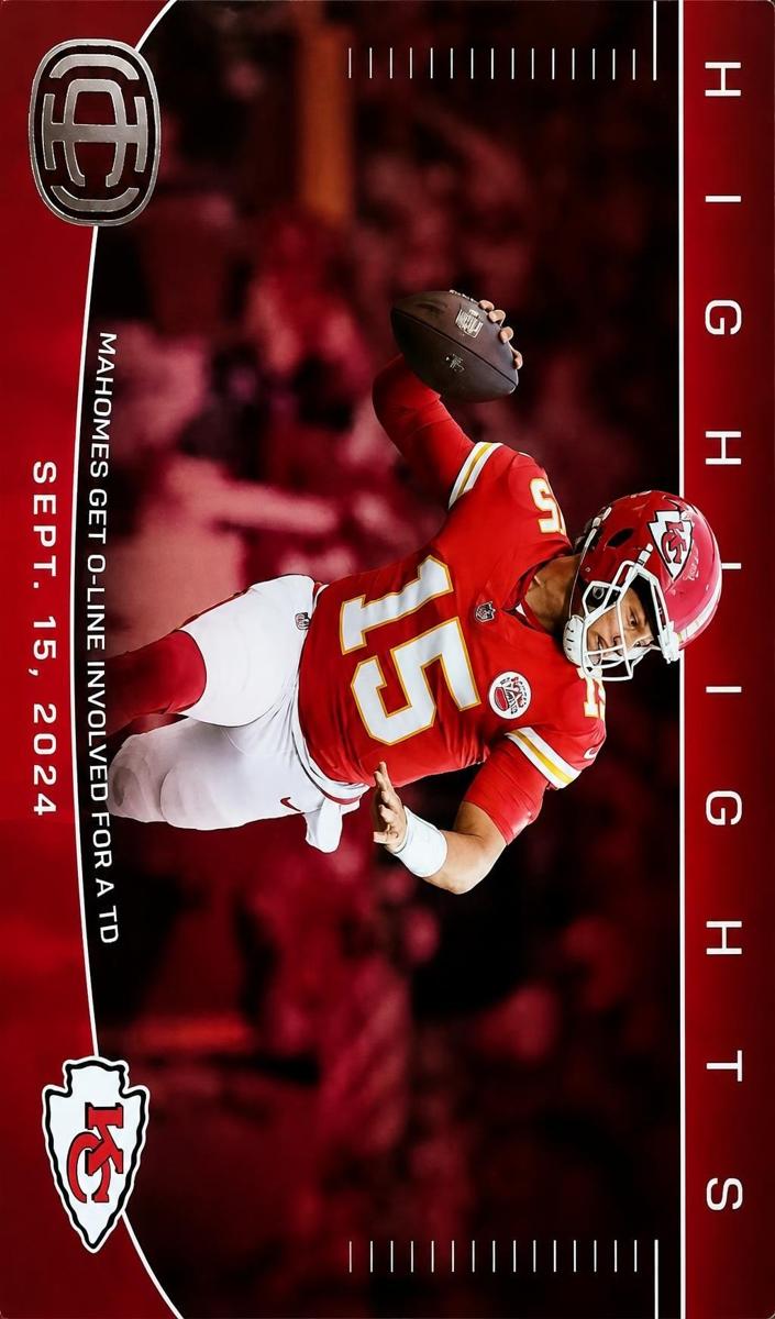 2025 Panini Mahomes Icon Collection Patrick Mahomes II #IC-24 card