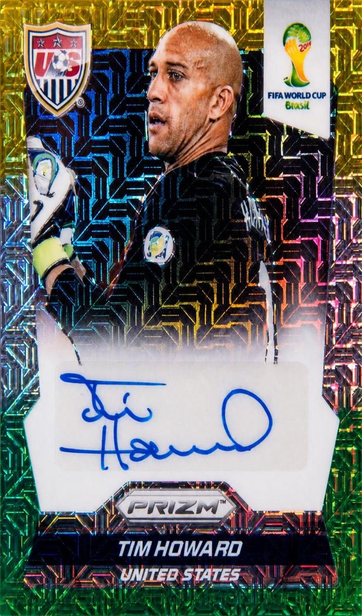 2014 Panini Prizm World Cup Tim Howard #67 card