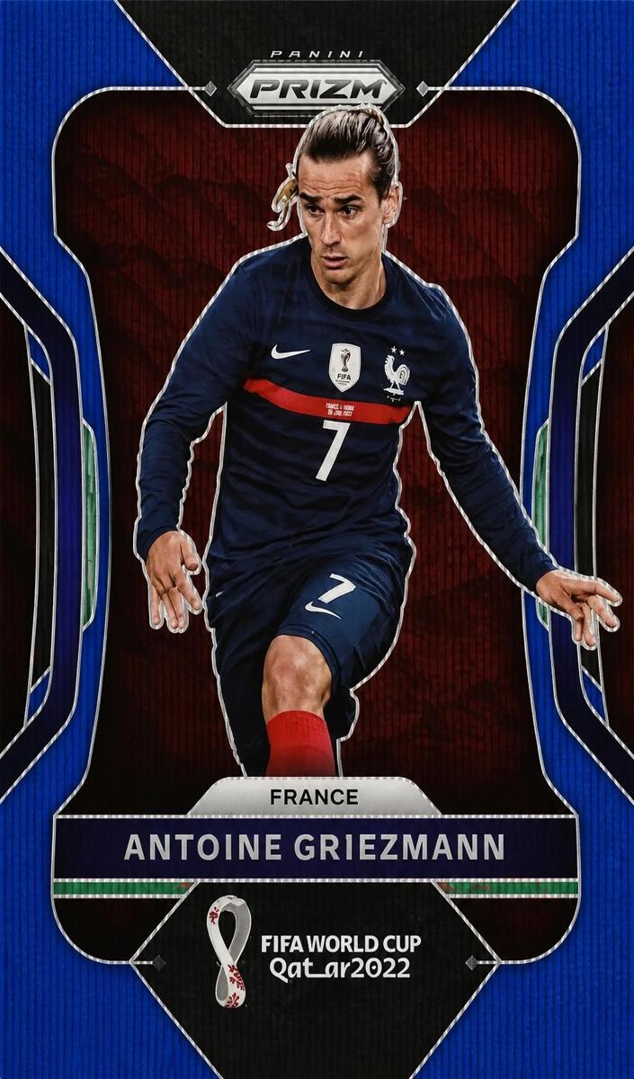 2022 Antoine Griezmann [Prizms Blue Wave] #96